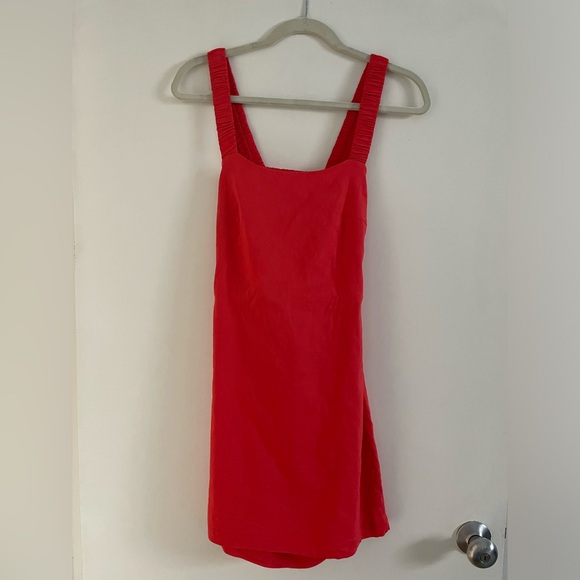 Zara Linen Blend Dress - Picture 2 of 3